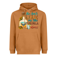Meerkat He Don't Love Me Like Tequila Does Heavyweight Hoodie - texasbilliewilder
