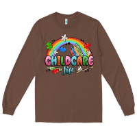Chestnut childcare life Long Sleeve Tee - MaliasSmallBusiness