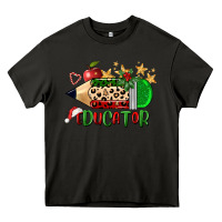 Asphalt christmas educator pencil Heavy Core Tee - FaDigitalArtStudio