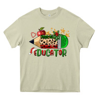 Christmas Educator Pencil Heavy Core Tee | Teevron