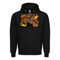 Black Housekeeper life fall Zipper Hoodie - LillyAllenDesigns