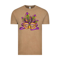 Vintage Coffee mardi gras carnival mask Vintage Tee - Jasminsmagicworld