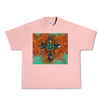 Salmon western cross tumbler Urban Heavy Tee - Jasminsmagicworld