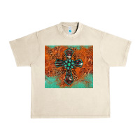 Western Cross Tumbler Urban Heavy Tee | Teevron