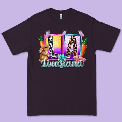 Louisiana Easter Dady Premium Tee Designed By Racoondesign