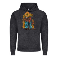 Vintage Black western boots with sunflowers Vintage Hoodie - Artiststas