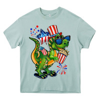 Arona 4th of July T-Rex Heavy Core Tee - CowGirlArtShop