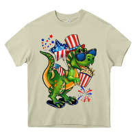 Mossy 4th of July T-Rex Heavy Core Tee - CowGirlArtShop