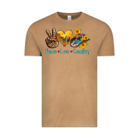 Vintage Camel peace love country cowhide cowboy hat Vintage Tee - AdoDesignShop