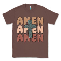 Chestnut amen Classic Tee - MaliasSmallBusiness