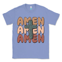 Colony Blue amen Classic Tee - MaliasSmallBusiness