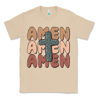 Mushroom amen Classic Tee - MaliasSmallBusiness