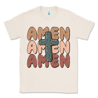 Natural amen Classic Tee - MaliasSmallBusiness