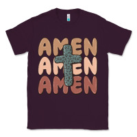 Plum amen Classic Tee - MaliasSmallBusiness