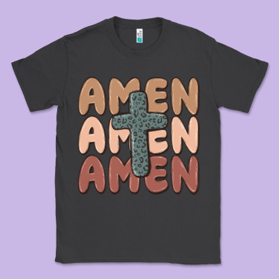 Amen Classic Tee Designed By Maliassmallbusiness