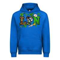Cobalt St. Patrick's Day LPN Urban Hoodie - OliviaCreatesArt