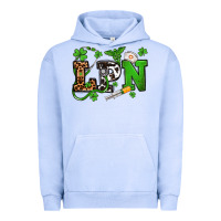 Pigment Grape Ice St. Patrick's Day LPN Urban Hoodie - OliviaCreatesArt