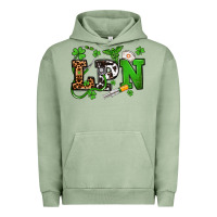 Pigment Oil Green St. Patrick's Day LPN Urban Hoodie - OliviaCreatesArt