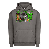 Pigment Tornado St. Patrick's Day LPN Urban Hoodie - OliviaCreatesArt