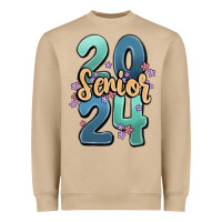 Mushroom senior 2024 Heavyweight Sweatshirt - MaliasSmallBusiness