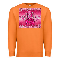 Carrot Breast Cancer with boxing gloves Premium Sweatshirt - NancyCooperArtShop