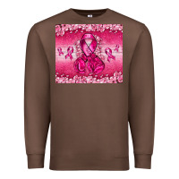 Chestnut Breast Cancer with boxing gloves Premium Sweatshirt - NancyCooperArtShop