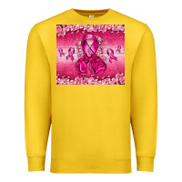 Lemon Breast Cancer with boxing gloves Premium Sweatshirt - NancyCooperArtShop