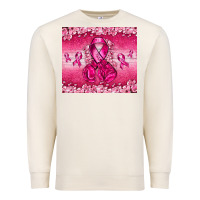 Sandshell Breast Cancer with boxing gloves Premium Sweatshirt - NancyCooperArtShop
