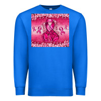 True Royal Breast Cancer with boxing gloves Premium Sweatshirt - NancyCooperArtShop