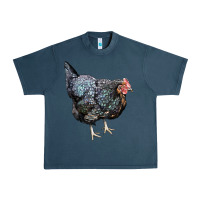 Midnight Navy jersey giant chicken Urban Heavy Tee - LillyAllenDesigns