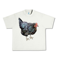 Pistachio jersey giant chicken Urban Heavy Tee - LillyAllenDesigns