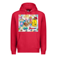 Cardinal hello summer coffee cups Premium Hoodie - TumblerDesignByShophia