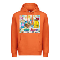Carrot hello summer coffee cups Premium Hoodie - TumblerDesignByShophia