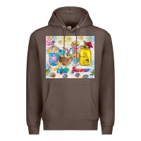 Coffee hello summer coffee cups Premium Hoodie - TumblerDesignByShophia