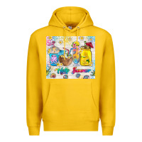 Lemon hello summer coffee cups Premium Hoodie - TumblerDesignByShophia