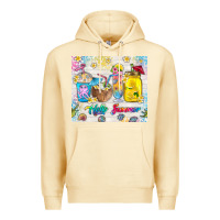 Pina Colada hello summer coffee cups Premium Hoodie - TumblerDesignByShophia