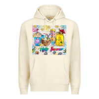 Sandshell hello summer coffee cups Premium Hoodie - TumblerDesignByShophia