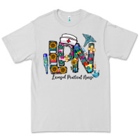 Dove Grey lpn licensed practial nurse Premium Tee - CowhideDigitalArt