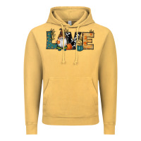 Vintage Mustard Fall Love Gnome Vintage Hoodie - RanaPortraitStore