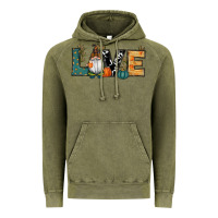Vintage Olive Fall Love Gnome Vintage Hoodie - RanaPortraitStore
