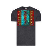 Vintage Black nana highland cow Christmas Vintage Tee - BarkalooDesign