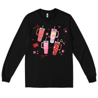 Black cup disorder valentine's day Long Sleeve Tee - MaliasSmallBusiness
