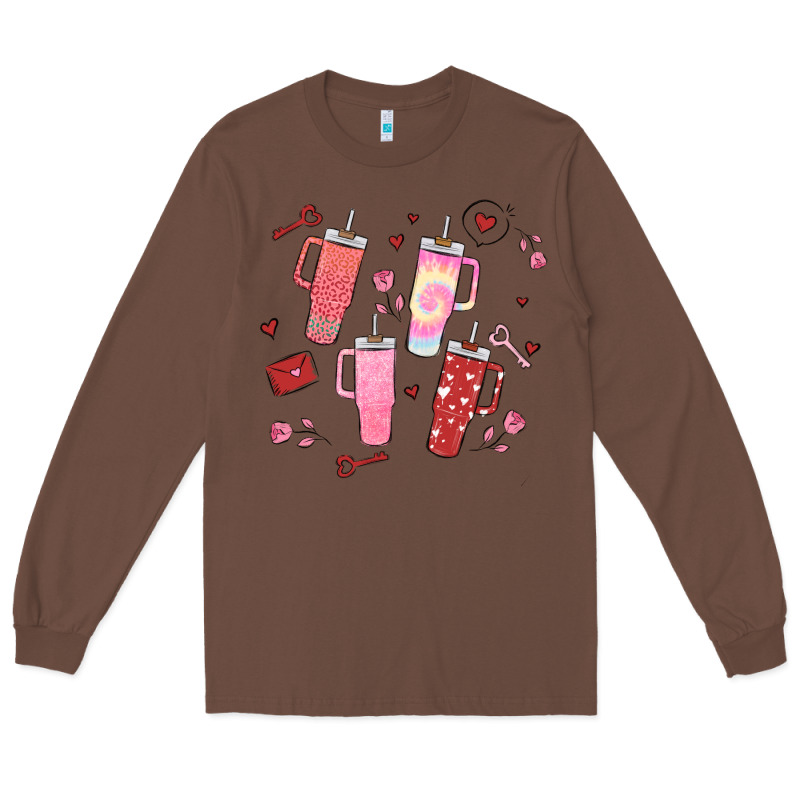 Cup Disorder Valentine's Day Long Sleeve Tee by MaliasSmallBusiness | Teevron