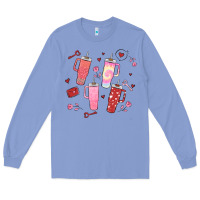 Colony Blue cup disorder valentine's day Long Sleeve Tee - MaliasSmallBusiness