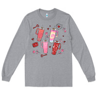 Heather Grey cup disorder valentine's day Long Sleeve Tee - MaliasSmallBusiness