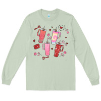 Matcha cup disorder valentine's day Long Sleeve Tee - MaliasSmallBusiness