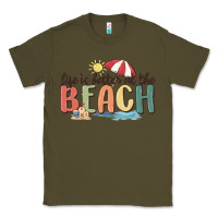 Army Green life is better at the beach Classic Tee - MaliasSmallBusiness