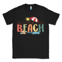 Black life is better at the beach Classic Tee - MaliasSmallBusiness