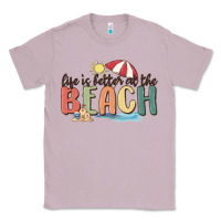 Lilac life is better at the beach Classic Tee - MaliasSmallBusiness