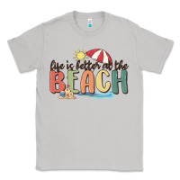 Moon Dust life is better at the beach Classic Tee - MaliasSmallBusiness